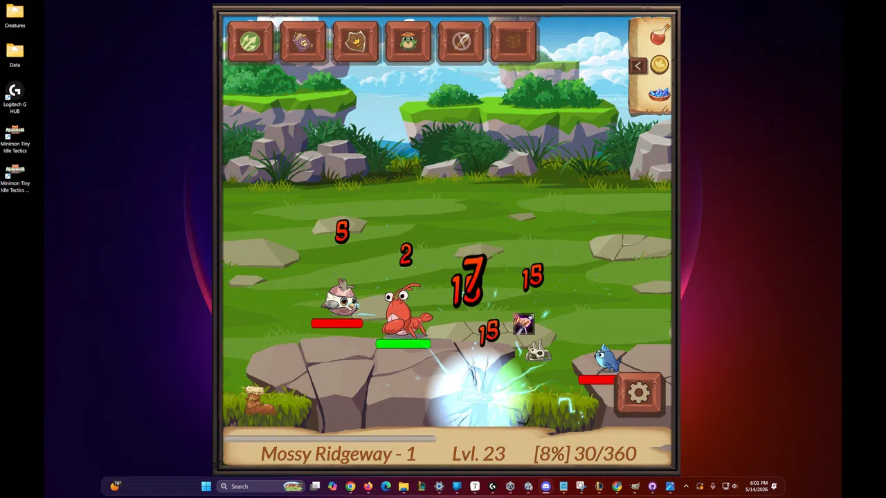 Minimon: Tiny Idle Tactics Demo Screenshot 7