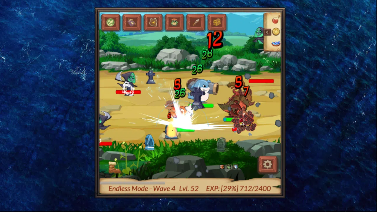 Minimon: Tiny Idle Tactics Demo Screenshot 0