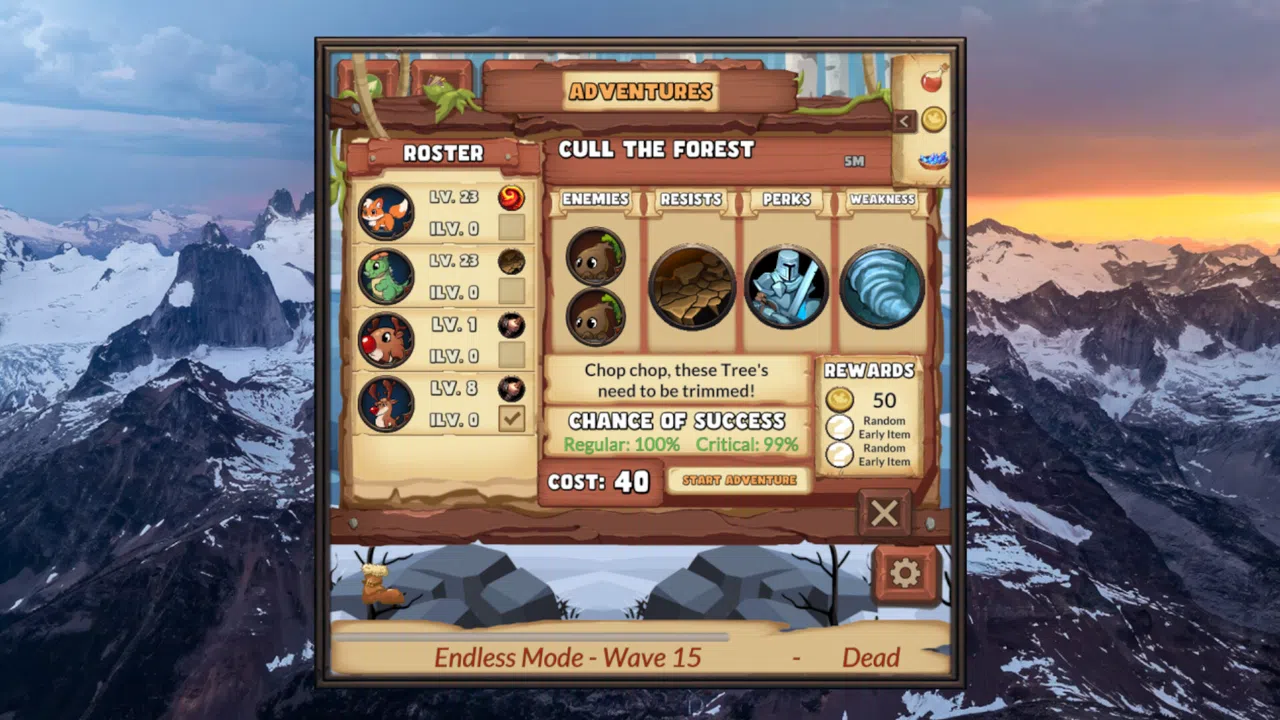 Minimon: Tiny Idle Tactics Demo Screenshot 4