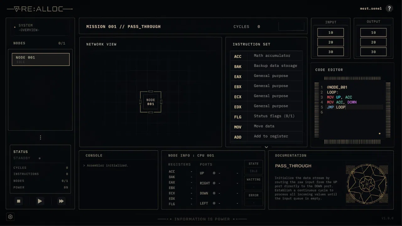 RE_ALLOC Screenshot 0