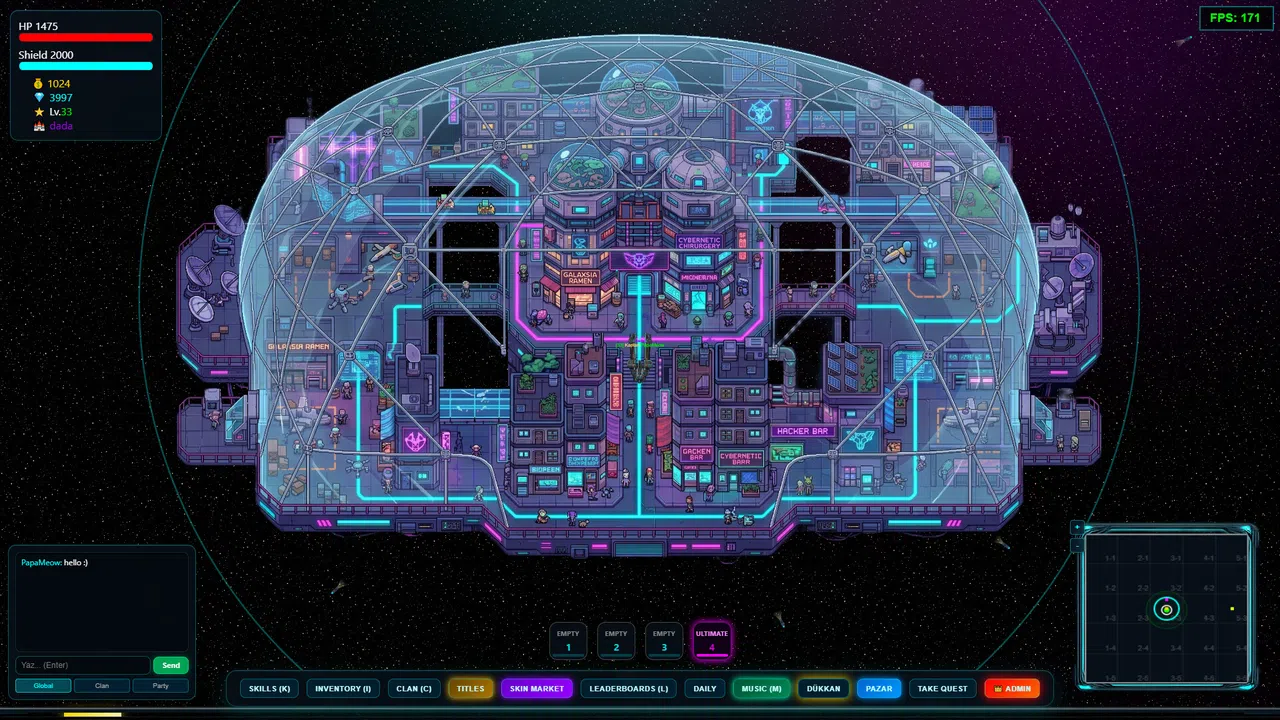 galaksia online Screenshot 0