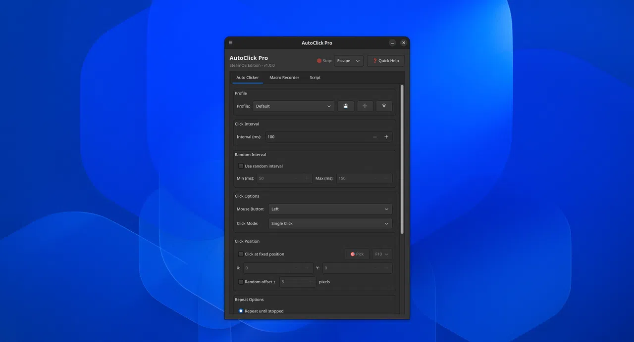 AutoClick Pro Screenshot 0