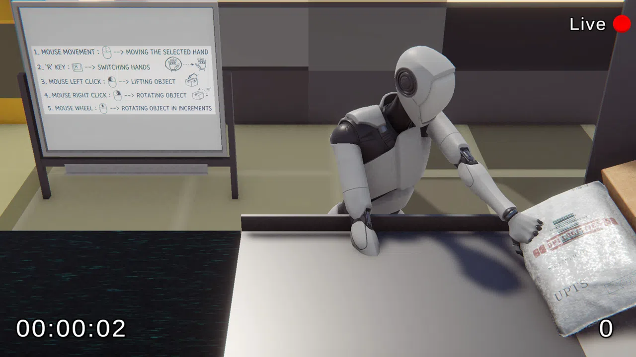 SimulLogistics: RoboHands Screenshot 0