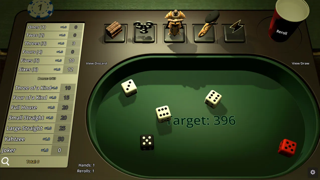 Loaded Dice - A Yahtzee Roguelike Screenshot 4