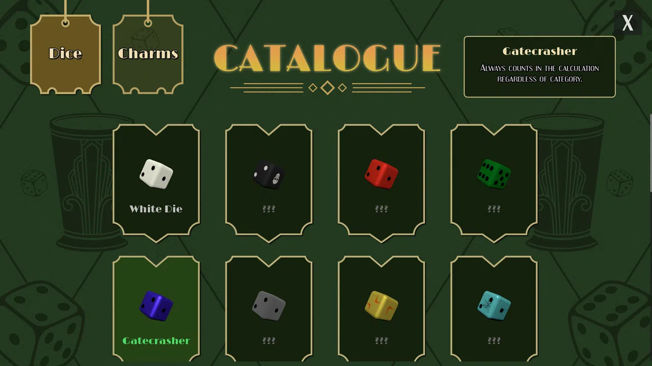 Loaded Dice - A Yahtzee Roguelike Screenshot 1