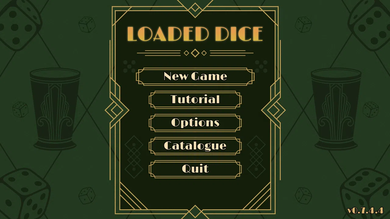 Loaded Dice - A Yahtzee Roguelike Screenshot 0