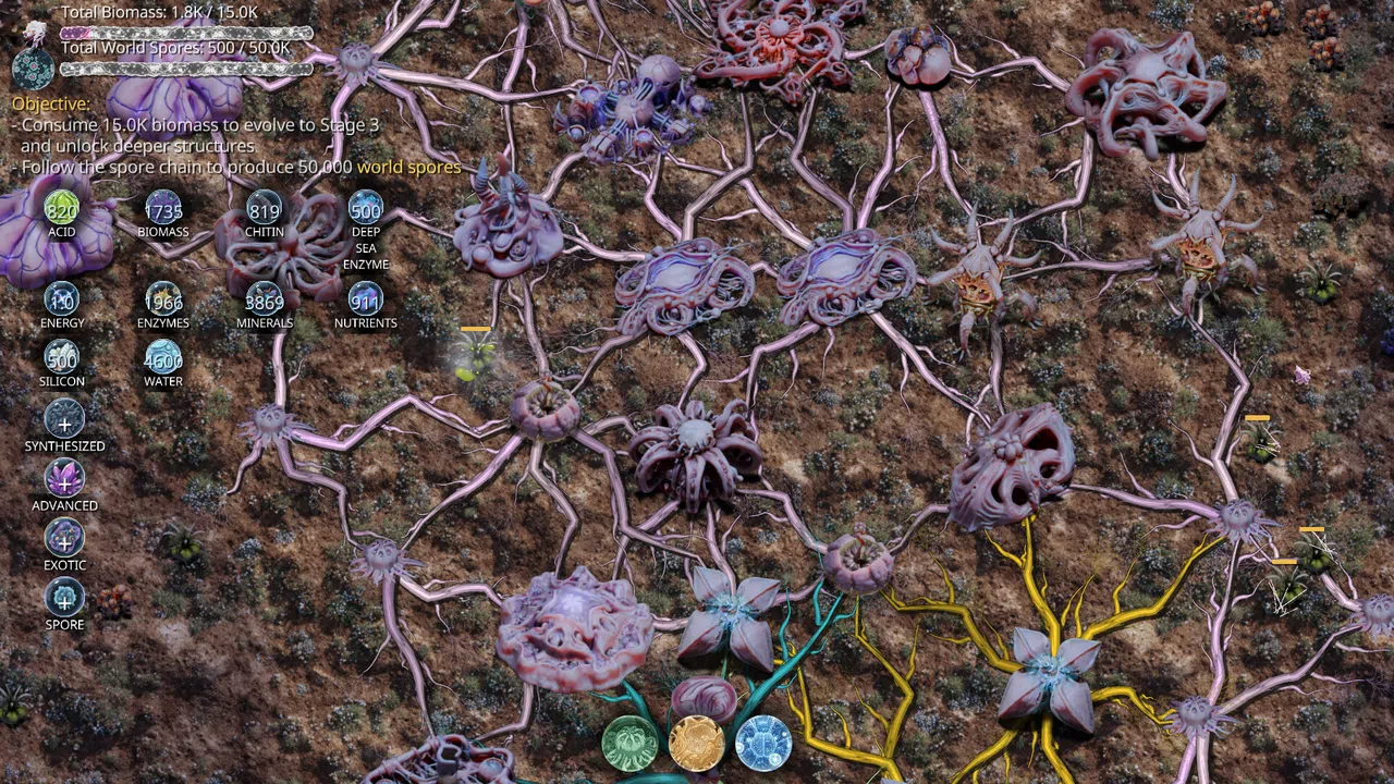 Mycelium Conquest Demo Screenshot 0