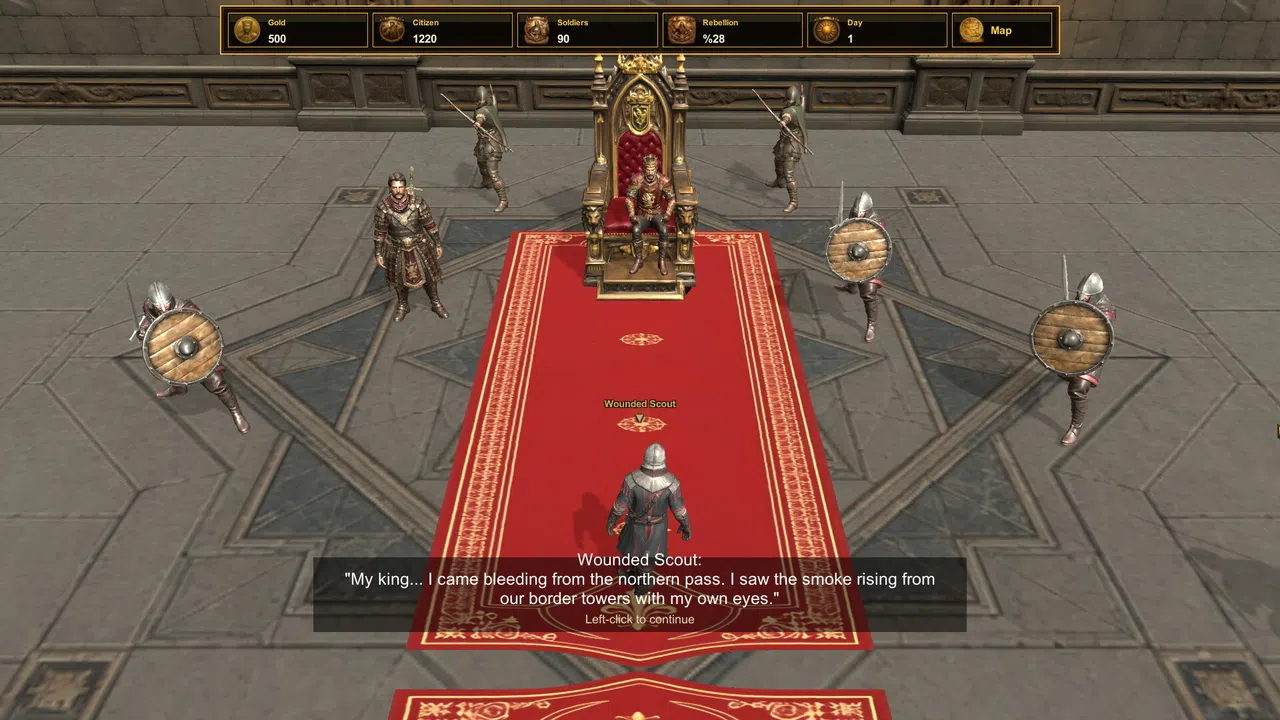 Ravengate: The King’s Last March Screenshot 0