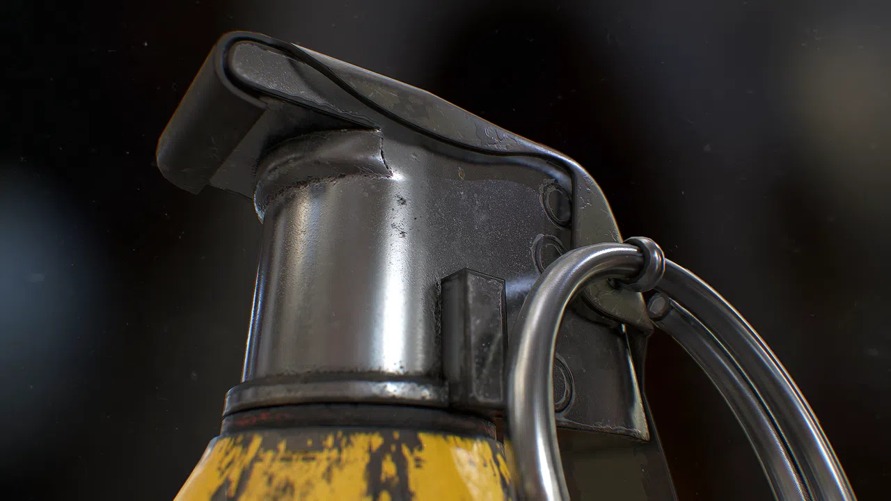 Ultimate Grenade Tutorial - Hardsurface 3D Course Screenshot 5