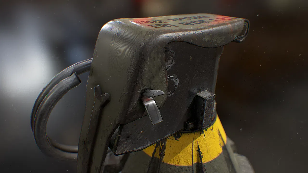 Ultimate Grenade Tutorial - Hardsurface 3D Course Screenshot 3