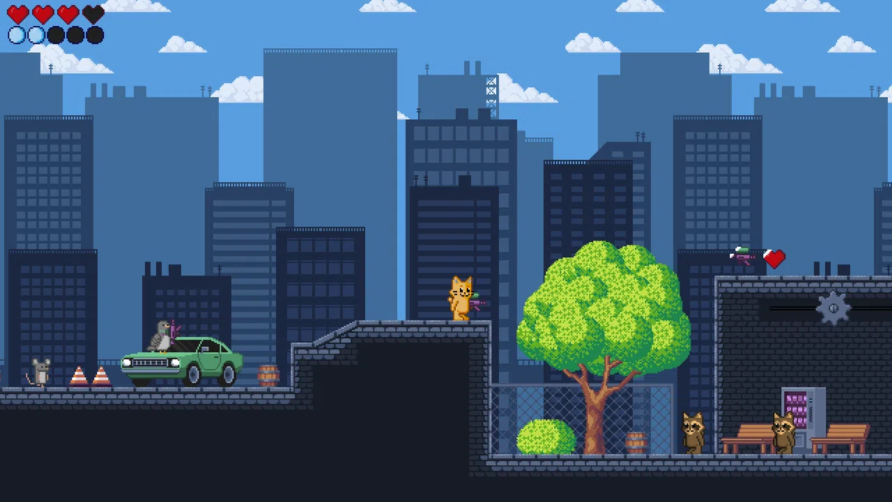 Water Gun Cat Screenshot 1