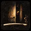 The monster at the door icon