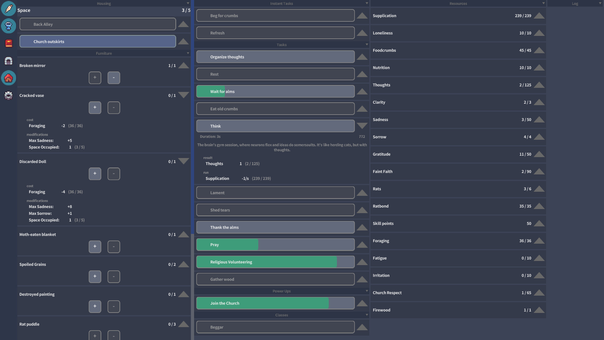 Beggar's Life Demo Screenshot 1