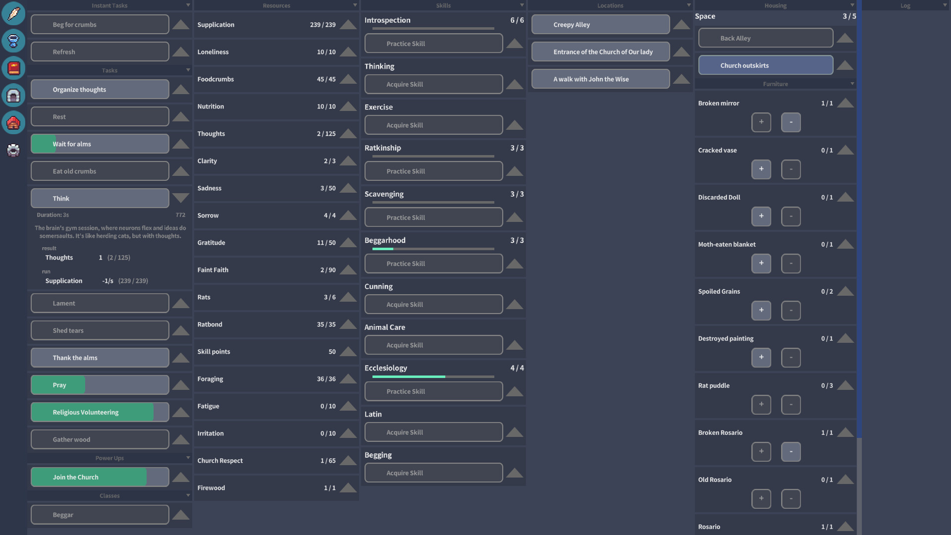 Beggar's Life Demo Screenshot 0