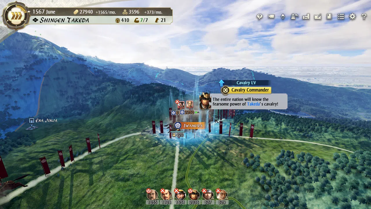 "NOBUNAGA'S AMBITION: Awakening" Additional Officer Graphics and Trait of Popular Officers from the "NOBUNAGA'S AMBITION" 40th Anniversary Series' Popularity Rankings Screenshot 3