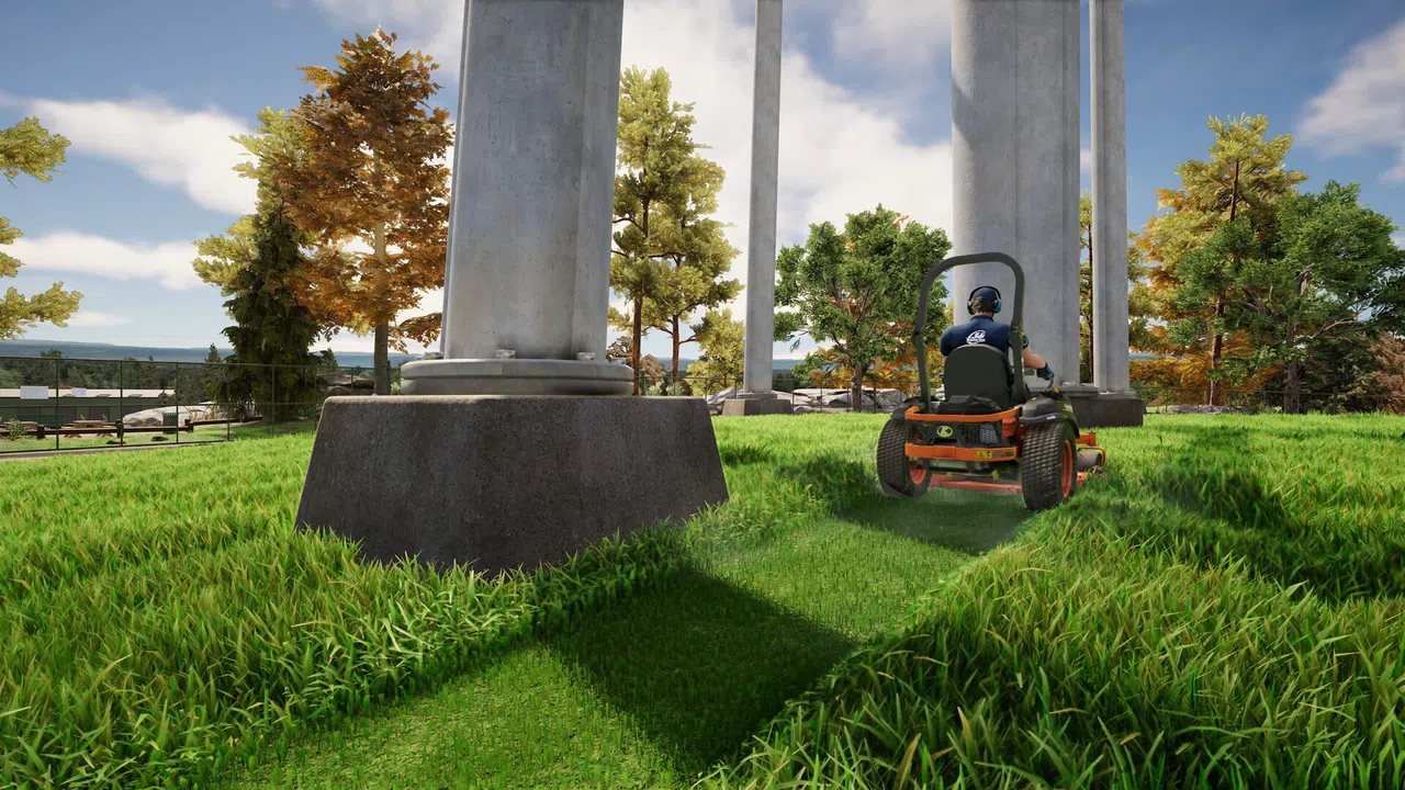 Lawn Mowing Simulator 2 Demo Screenshot 0