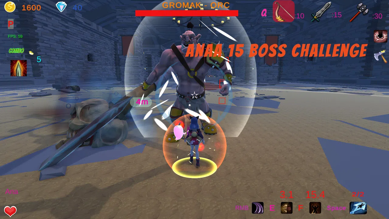 Anaa 15 Boss Challenge Screenshot 7