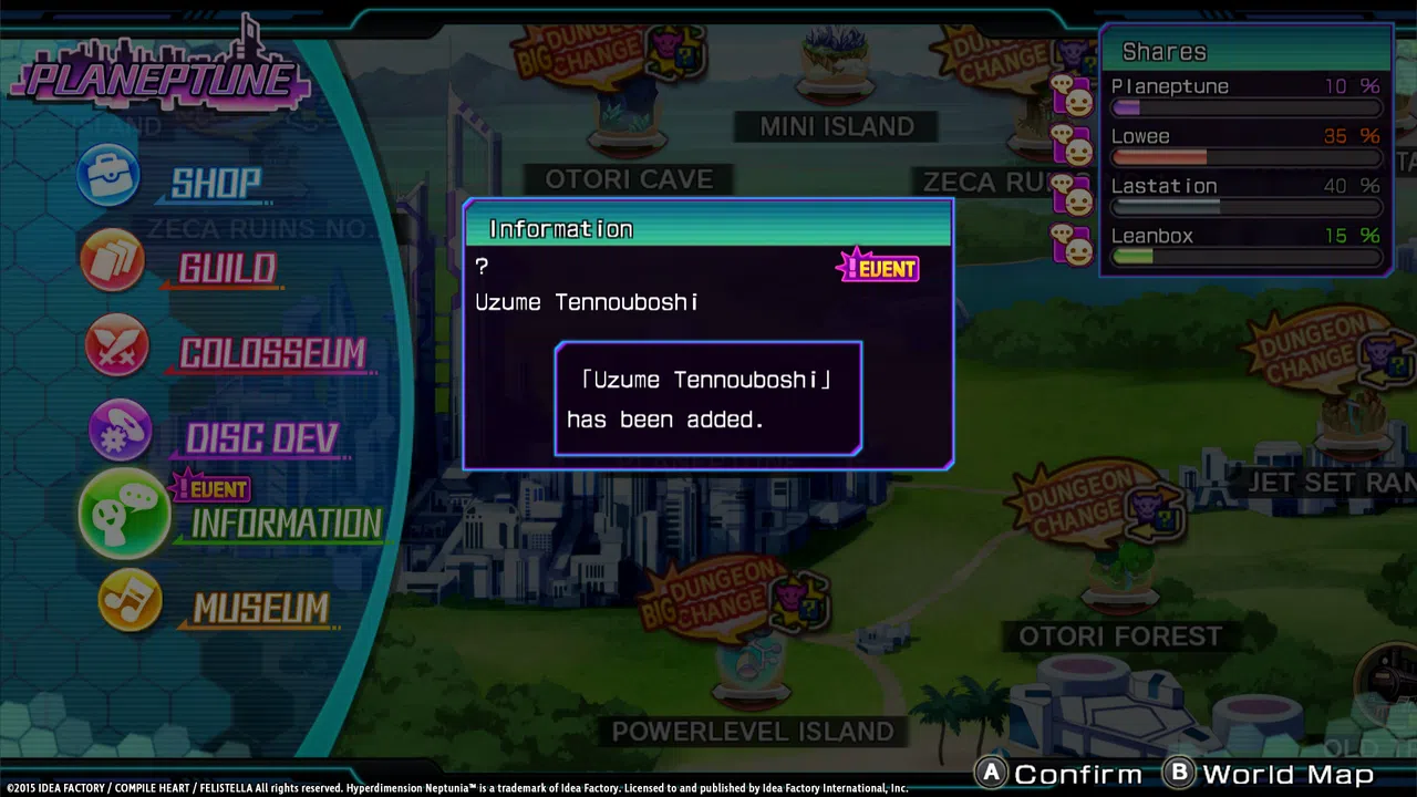 Hyperdimension Neptunia Re;Birth3 Uzume Battle Entry Screenshot 6