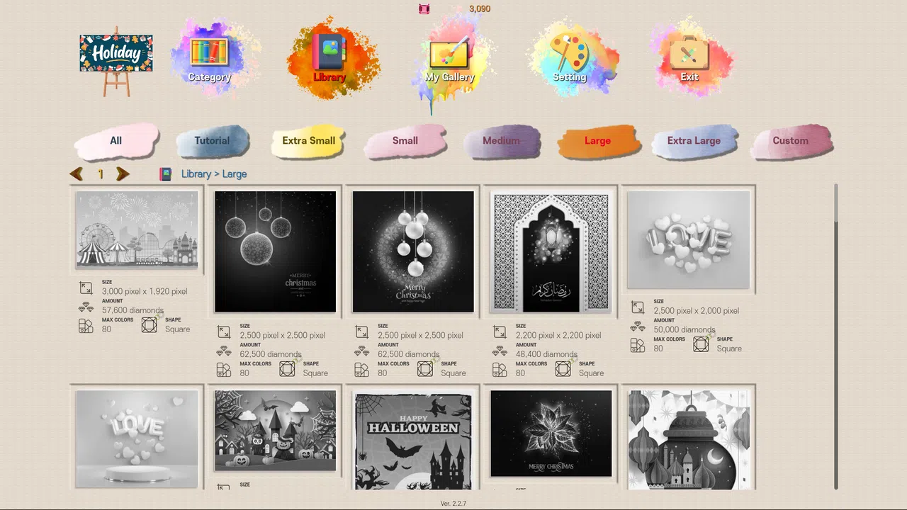 Diamond Painting - Holiday Expansion Pack Screenshot 7