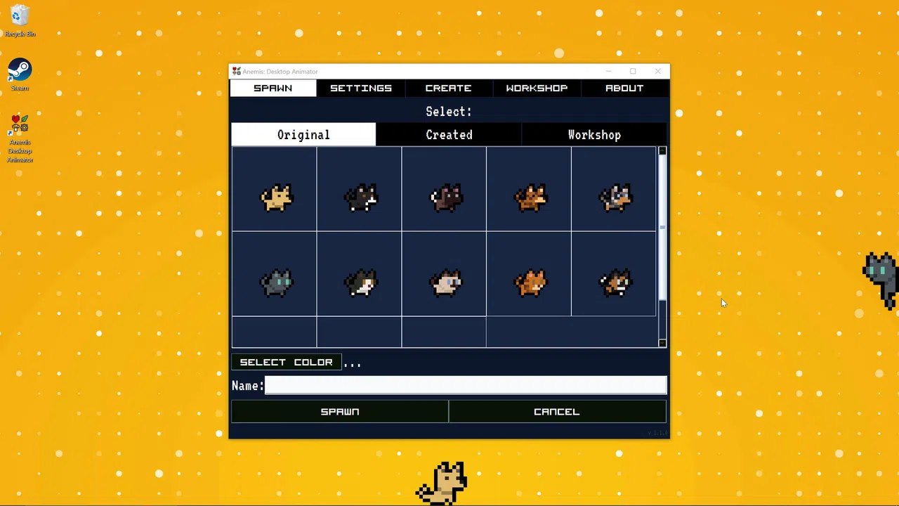 Anemis: Desktop Animator Screenshot 0