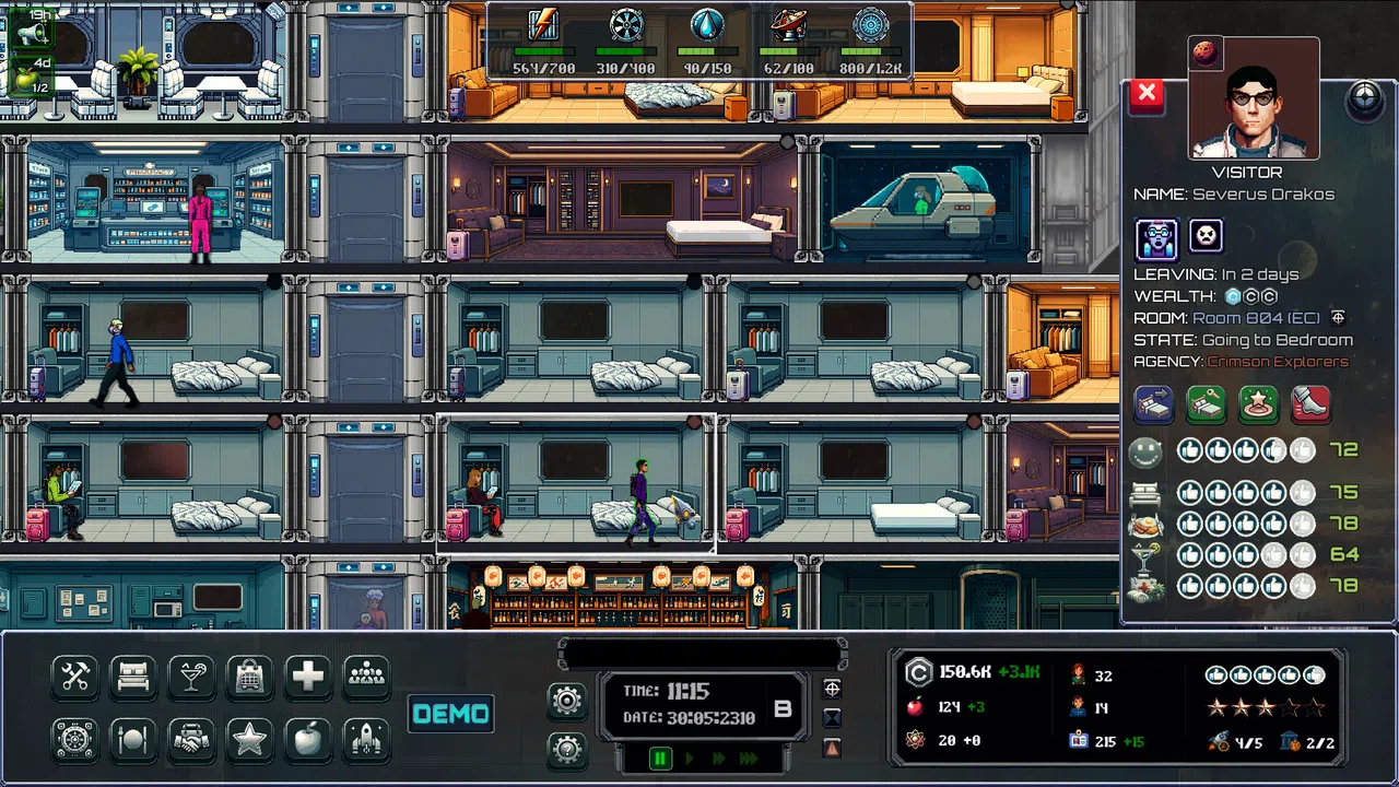 Interstellar Inn Demo Screenshot 2