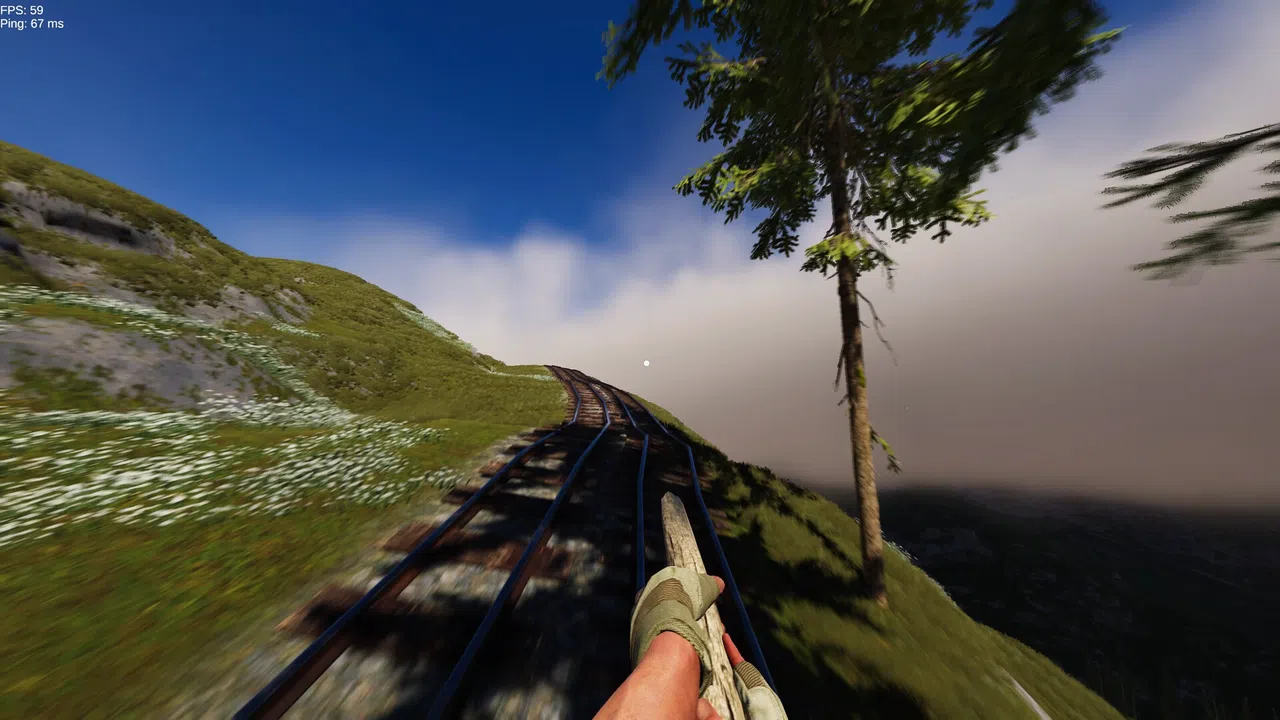 Broom Racer Demo Screenshot 1