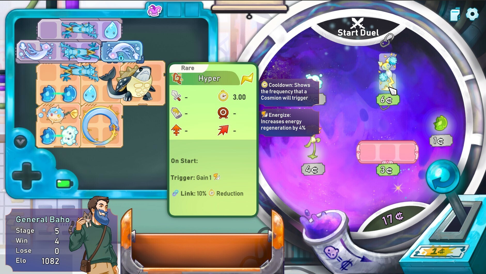 NEODUEL: Backpack Monsters Screenshot 1