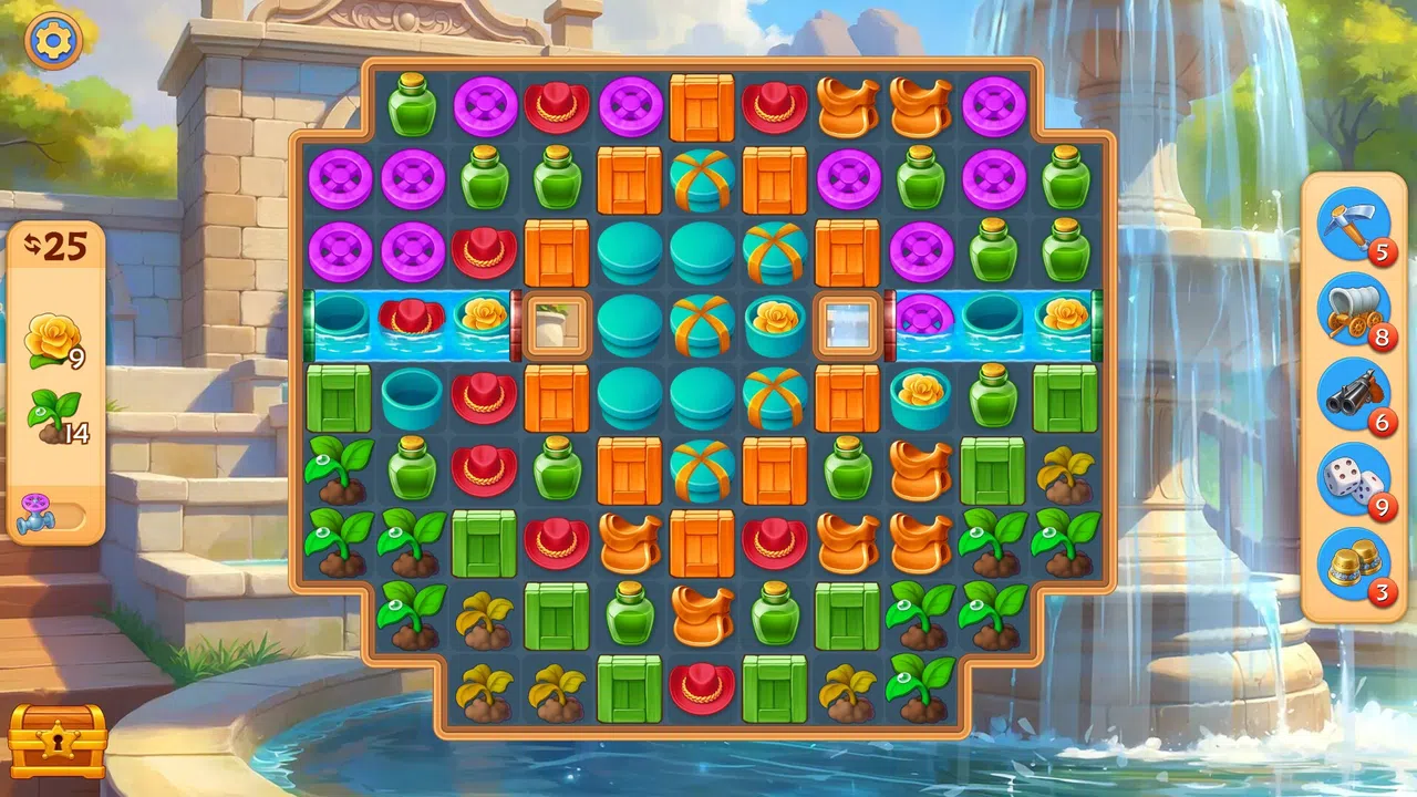 Jewels of the Wild West: Match 3 to Build Your City Screenshot 4