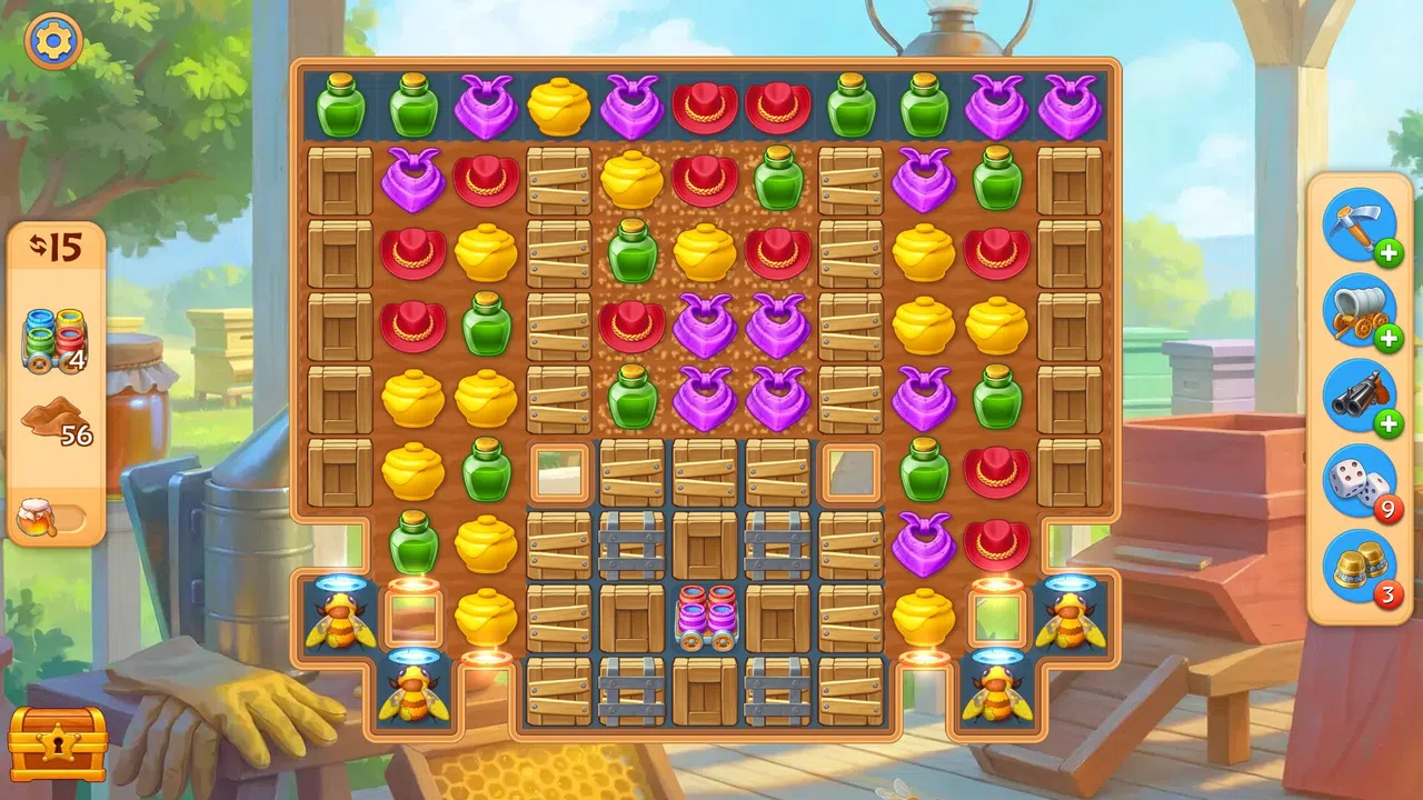 Jewels of the Wild West: Match 3 to Build Your City Screenshot 3