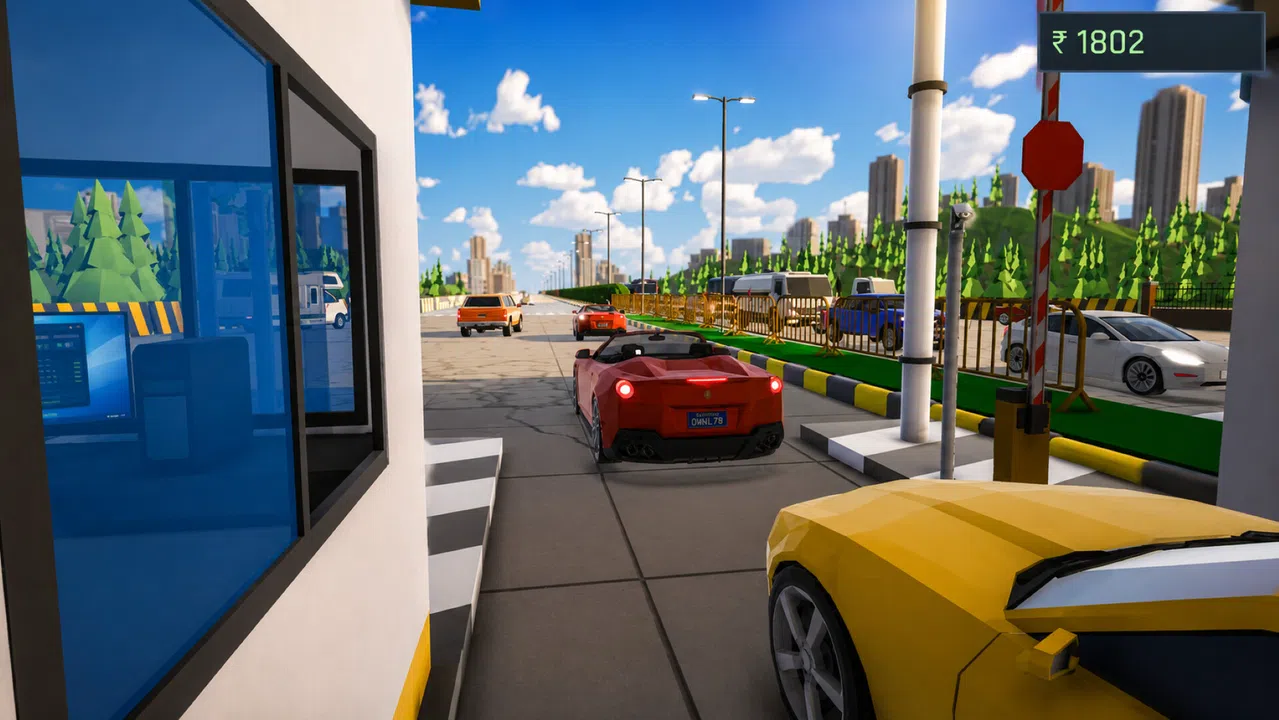 Toll Plaza Simulator Screenshot 1