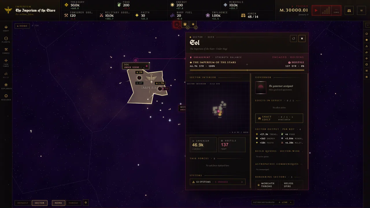 Imperium of the Stars Screenshot 2