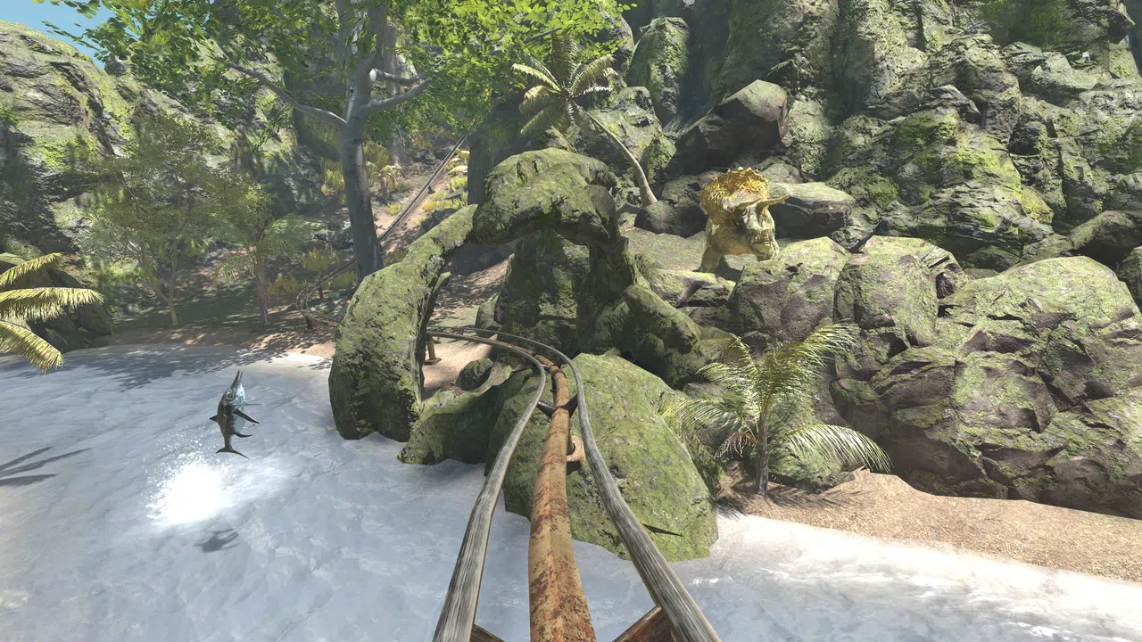 Epic Roller Coasters — T-Rex Kingdom Screenshot 1