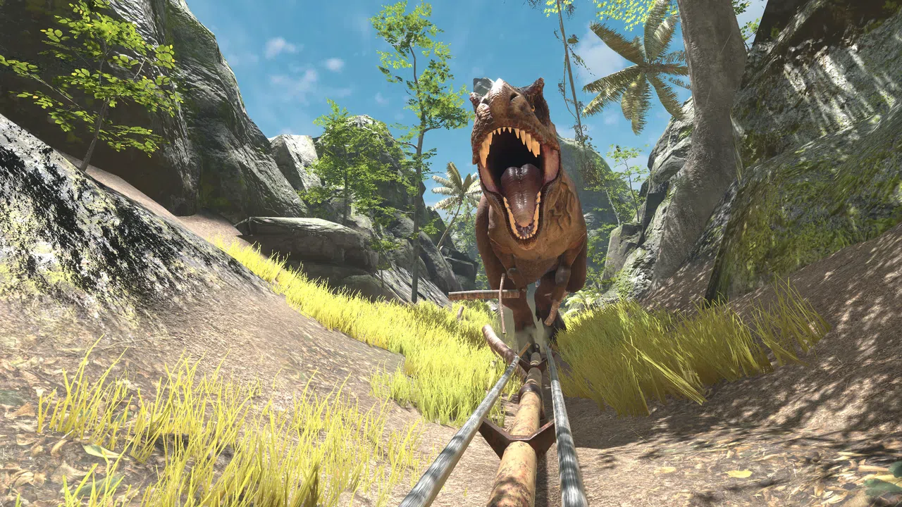 Epic Roller Coasters — T-Rex Kingdom Screenshot 4