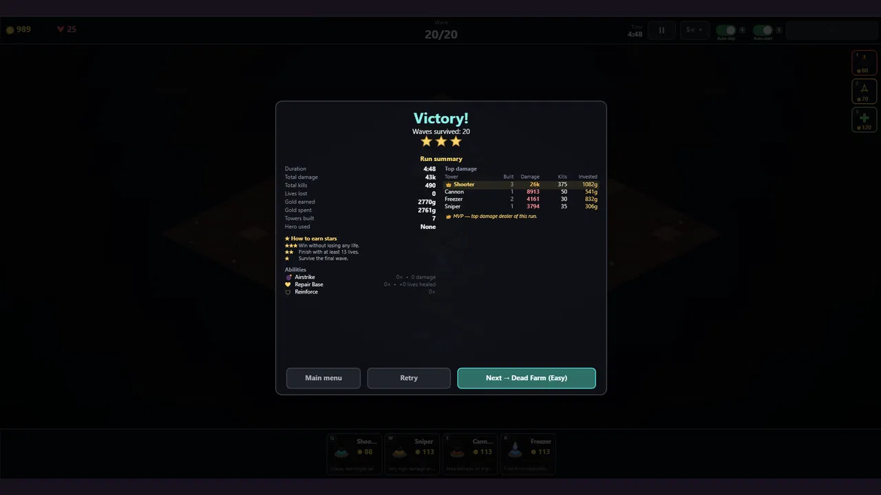 IsoDead TD Screenshot 2