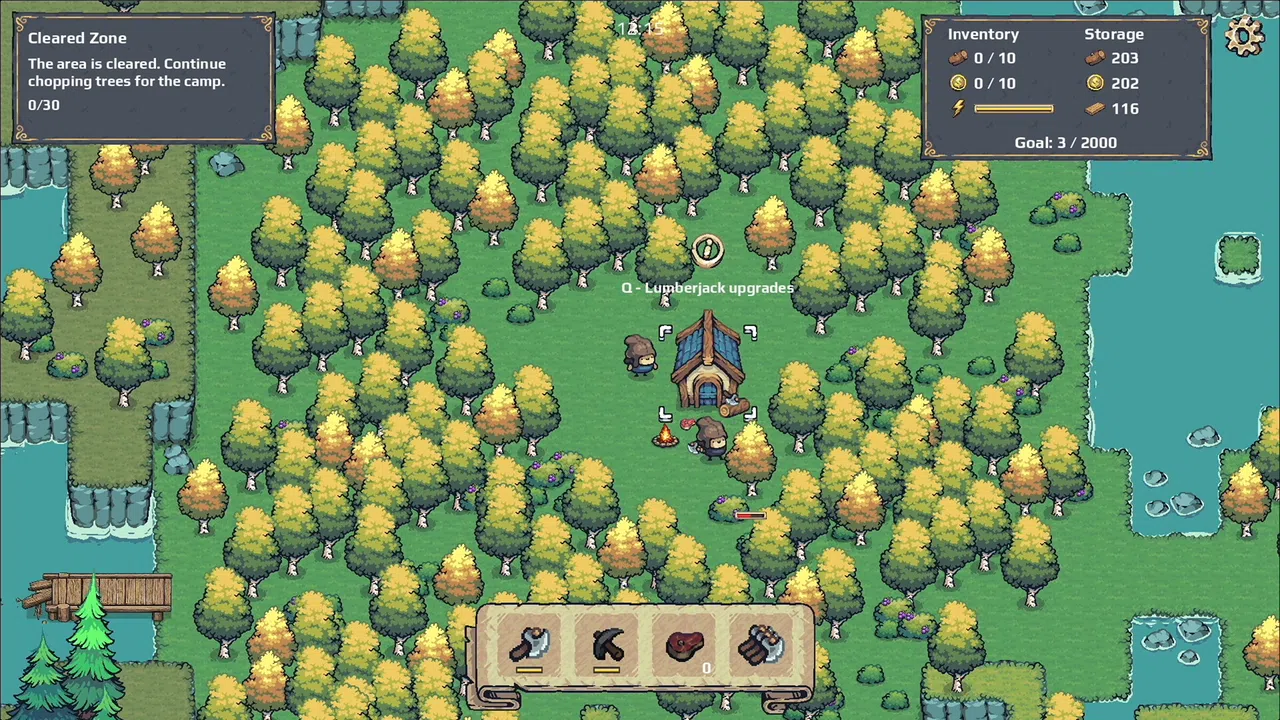 The Lumberjack's Routine Screenshot 1