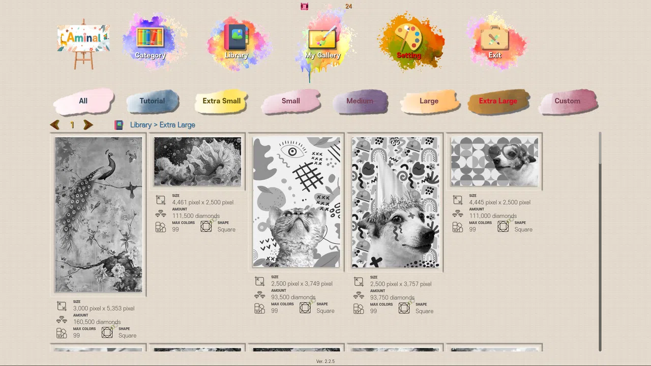 Diamond Painting - Animal Expansion Pack Screenshot 7