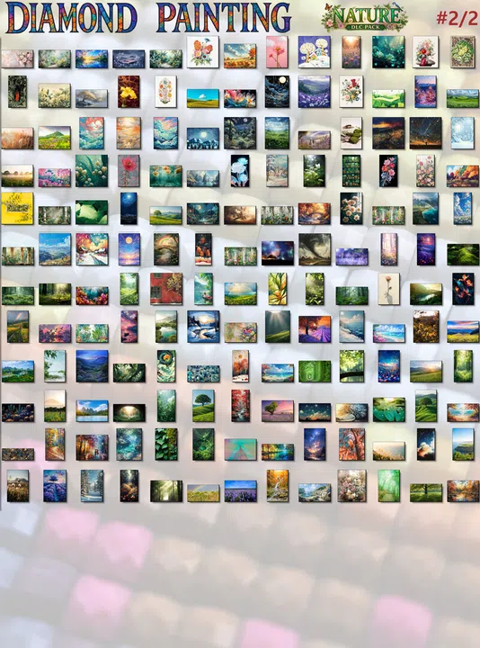 Diamond Painting - Nature Expansion Pack Screenshot 1