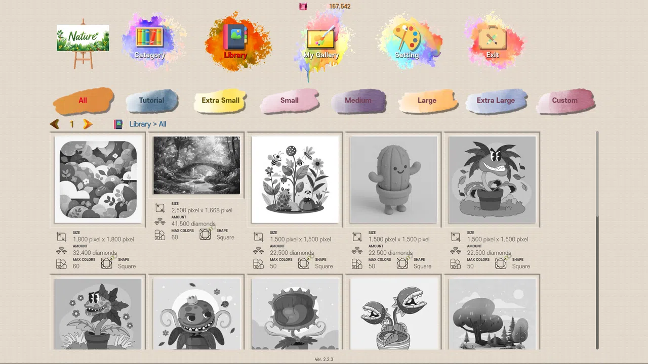 Diamond Painting - Nature Expansion Pack Screenshot 2