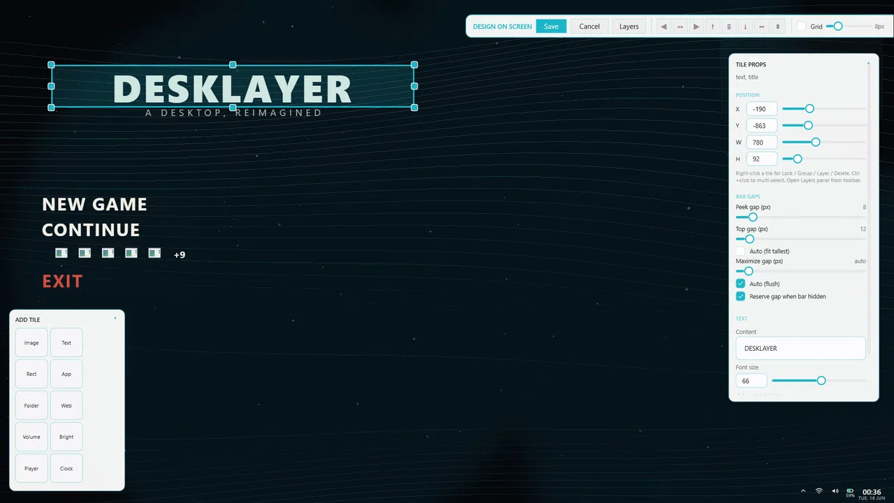 DeskLayer Screenshot 7