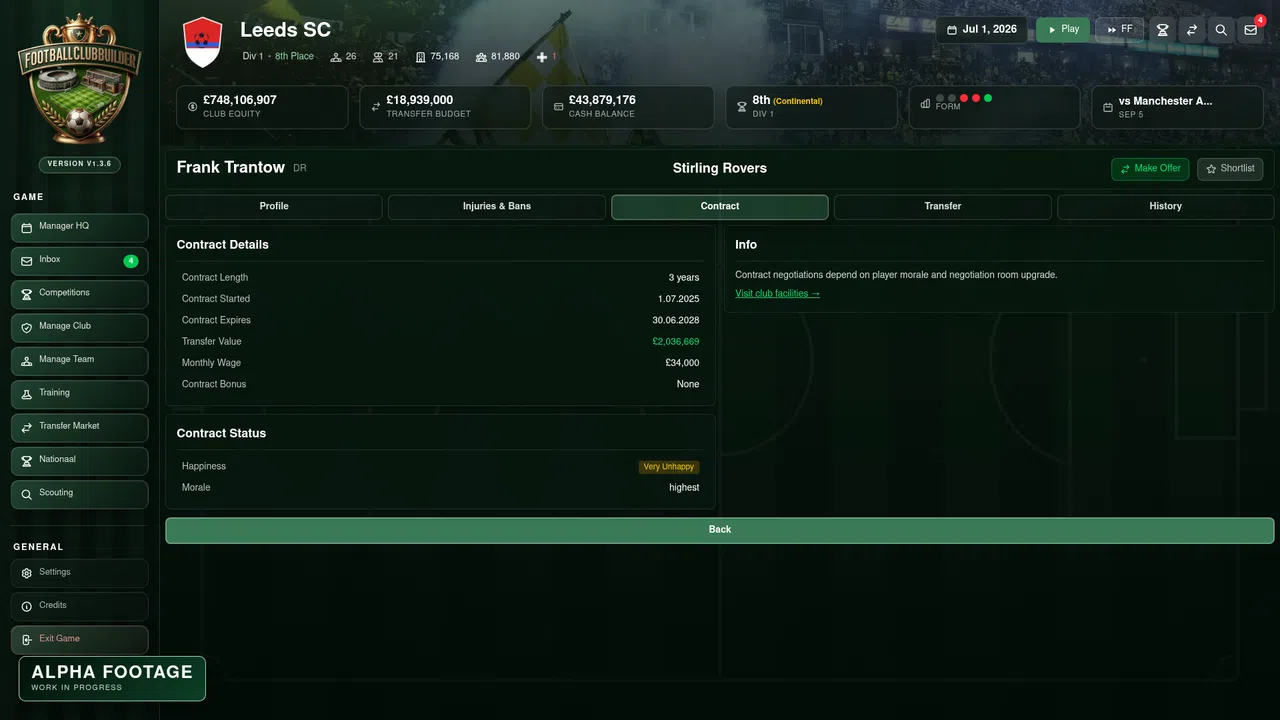 Football Club Builder Screenshot 24
