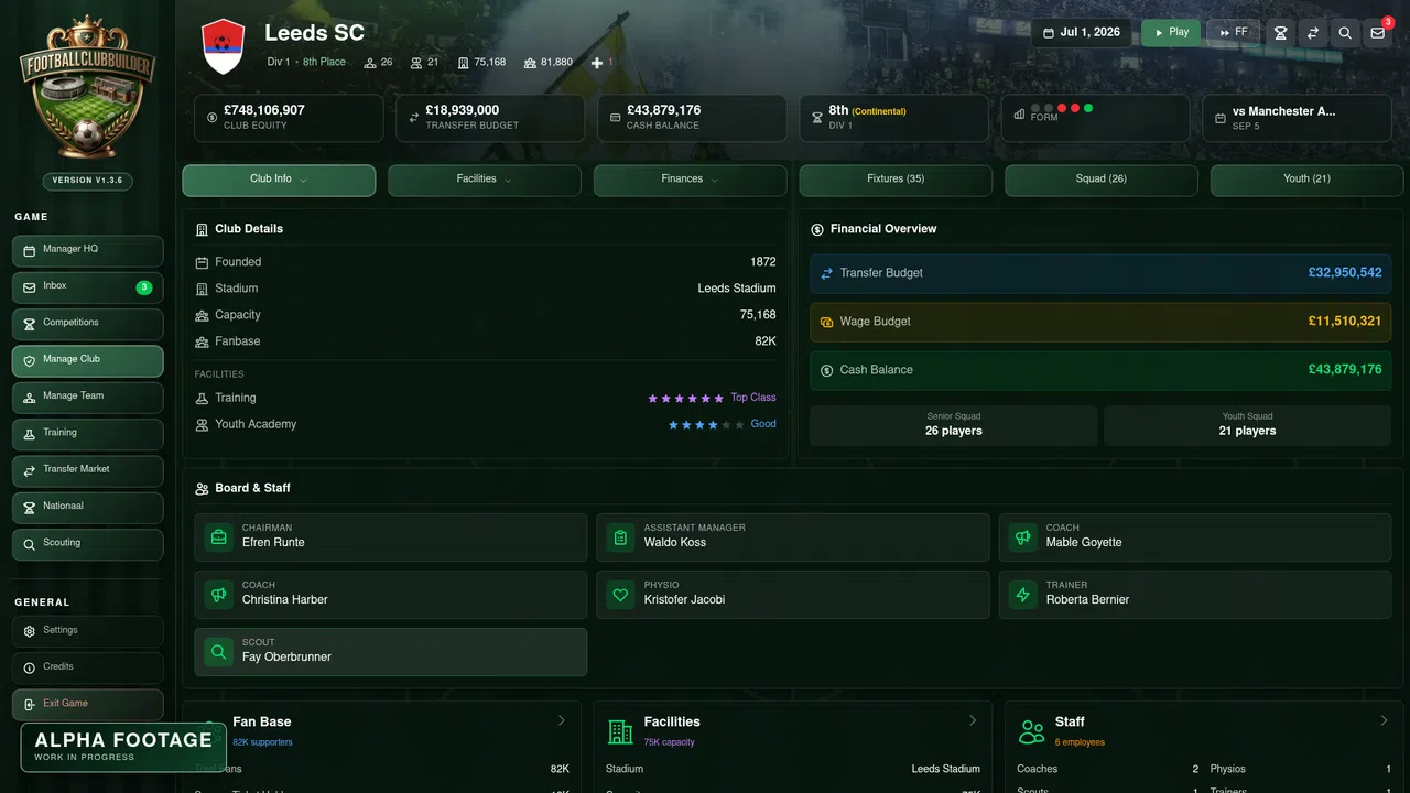 Football Club Builder Screenshot 12