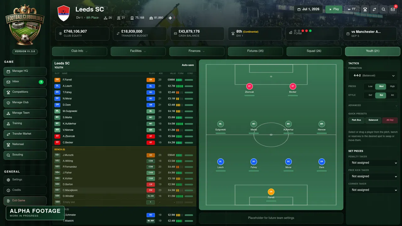 Football Club Builder Screenshot 23