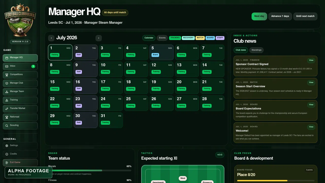 Football Club Builder Screenshot 18
