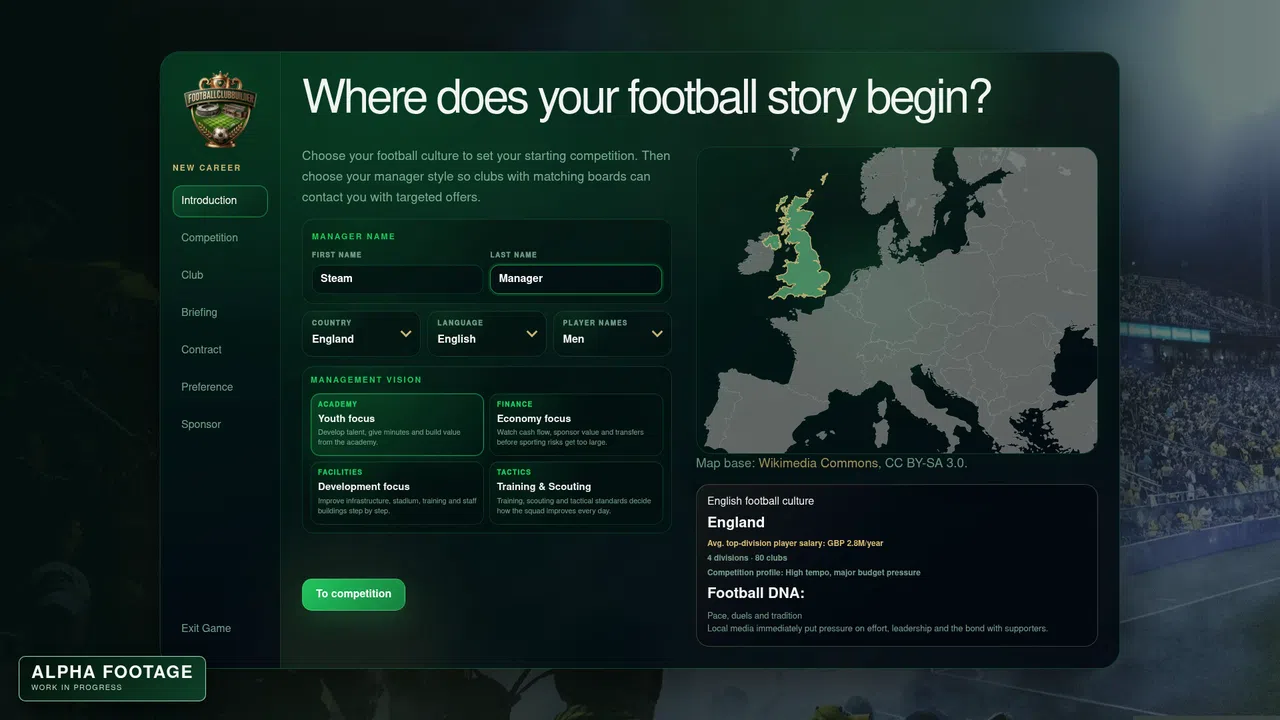 Football Club Builder Screenshot 2