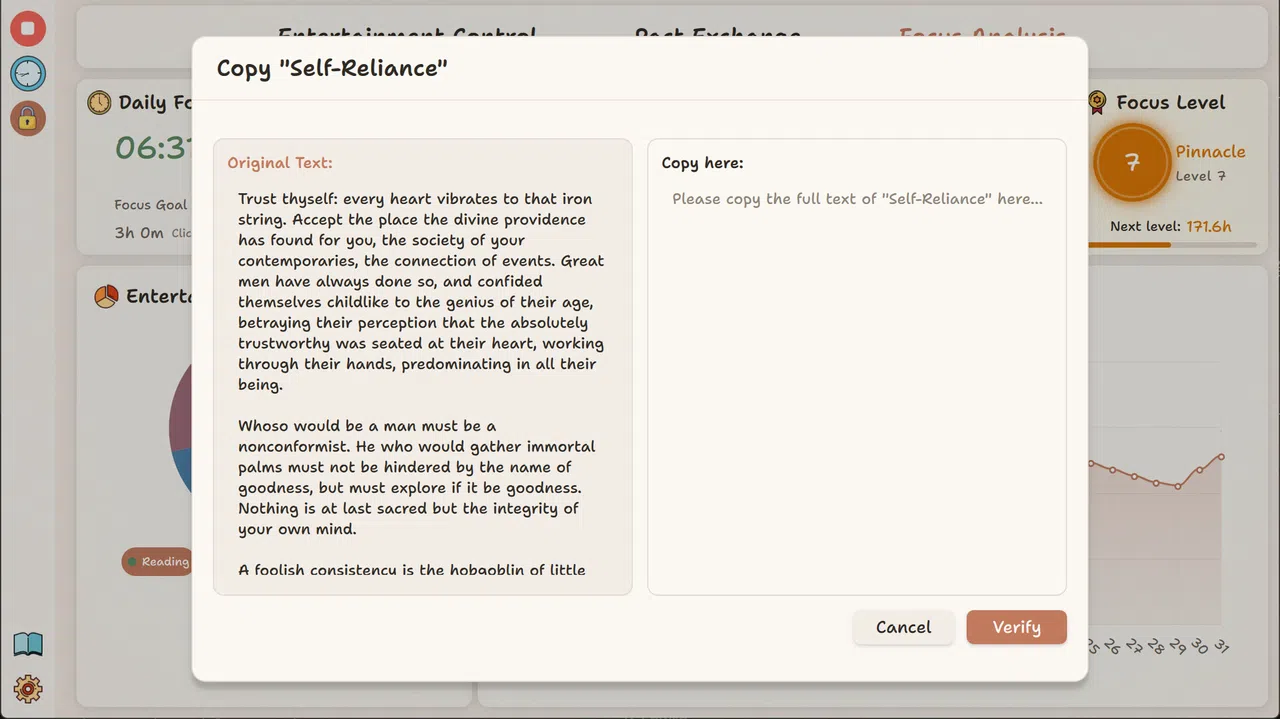 FocusBond Screenshot 5