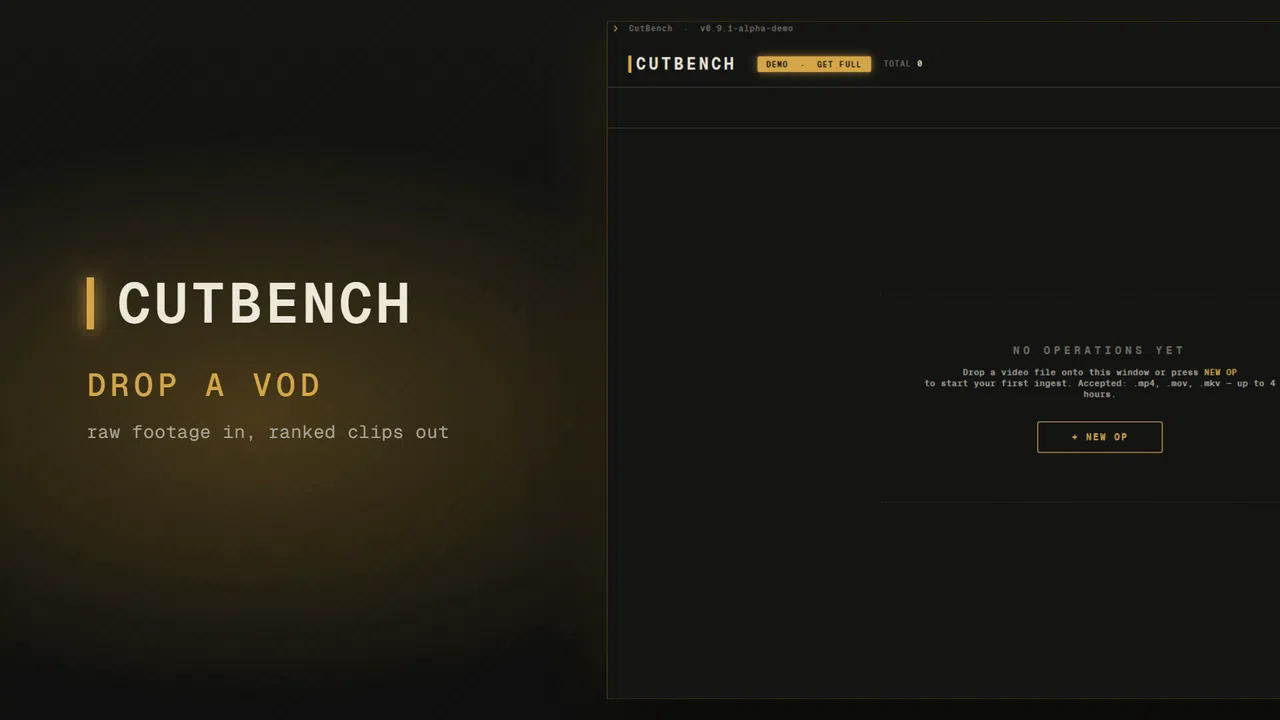 CutBench: AI Gameplay Clip Maker Screenshot 4