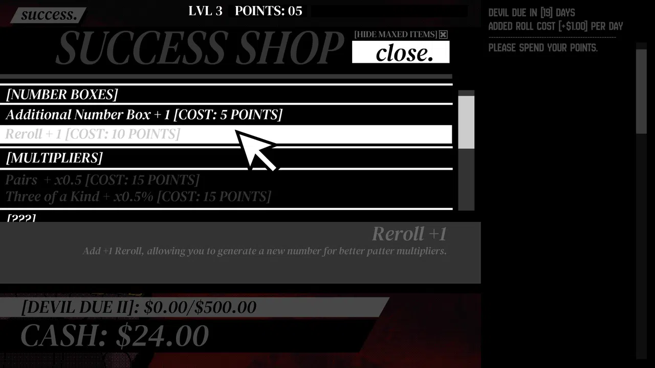 Meaningless Random Numbers Demo Screenshot 3