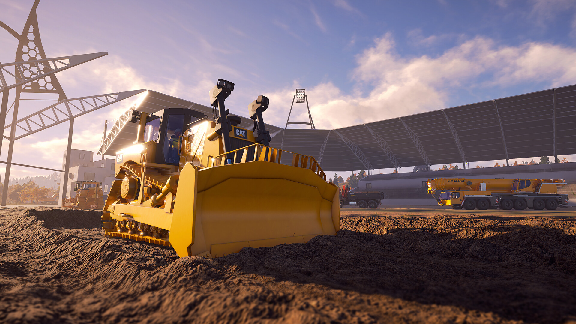 Construction Simulator - Stadium Expansion Screenshot 3