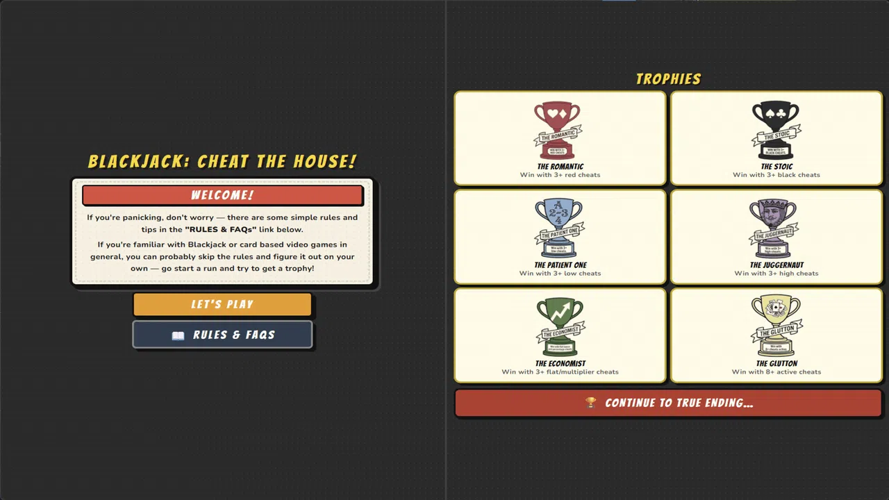 Blackjack: CHEAT THE HOUSE! Screenshot 2