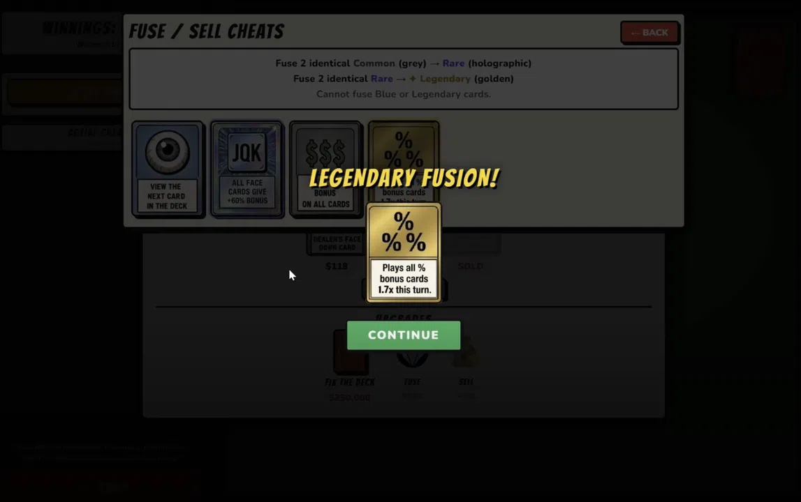 Blackjack: CHEAT THE HOUSE! Screenshot 4